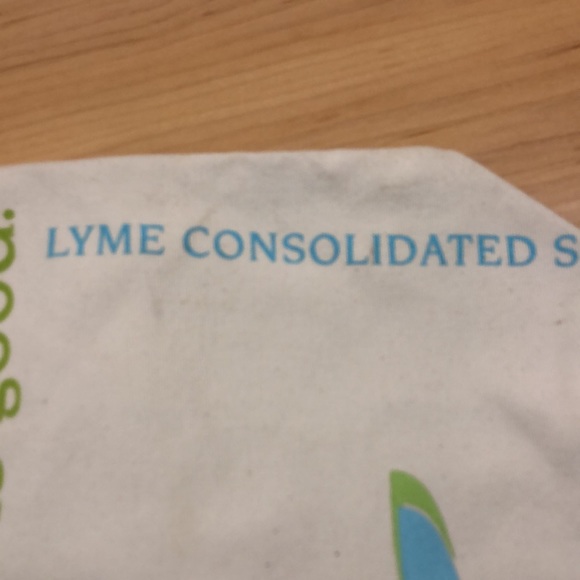 Lyme Consolidated School “Lyme is good” 100% Organic Cotton Sewn in USA Tote Bag - Picture 7 of 10